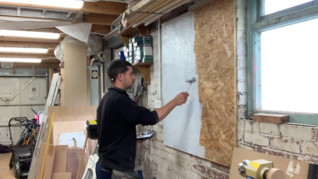 Painting tool wall